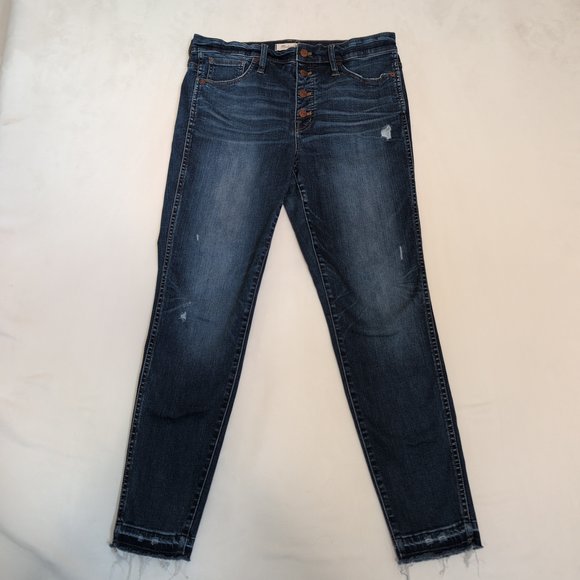 Madewell‎ Skinny Jeans in Blue - Size 31 - Picture 2 of 9